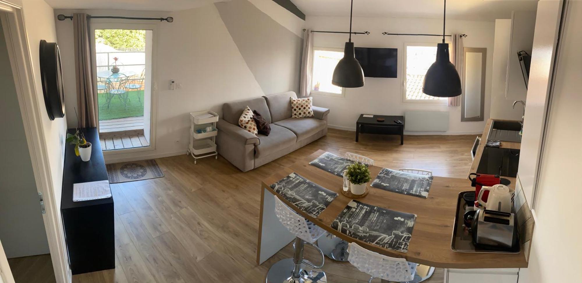 Spacieux Duplex, Vue Mer Et Belle Terrasse Hyères Exteriér fotografie